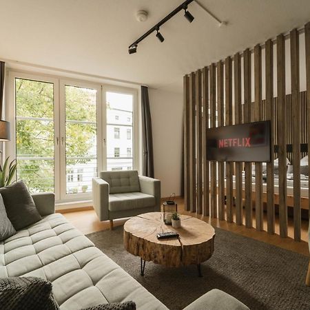 Raum921 - Stilvolles Apartment - Wlan, Tiefgarage, Kueche, Netflix Magdeburg Ngoại thất bức ảnh