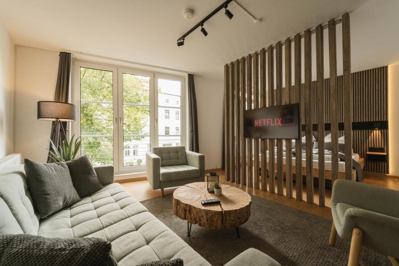 Raum921 - Stilvolles Apartment - Wlan, Tiefgarage, Kueche, Netflix Magdeburg Ngoại thất bức ảnh